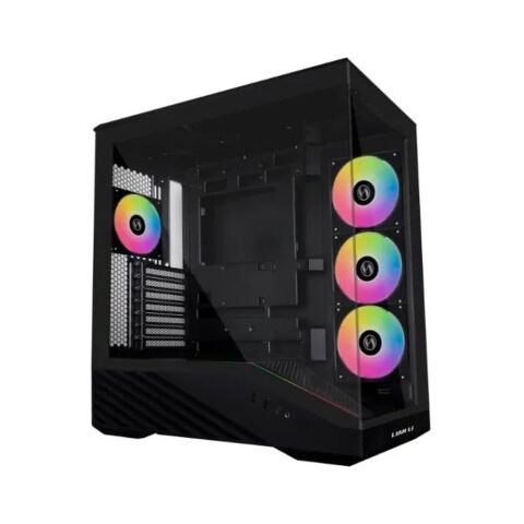 Корпус для ПК Lian Li V100R case with pre-installed four 120mm RGB PWM fan, Black (G99.V100RX.01) - Нулевой остаток (Feed) - Нулевой остаток (Feed)