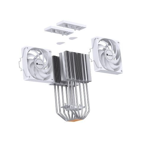 Кулер для процессора JONSBO CR-3000E COLOR White - Нулевой остаток (Feed)  - Нулевой остаток (Feed) 