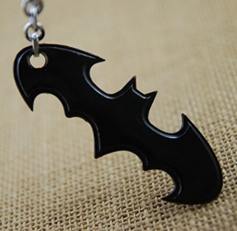 Брелок Batman bat double Logo Metal Keychain - -