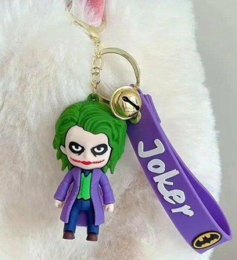 Брелок подвеска на рюкзак DC Super Hero Joker 3D Keychain Backpack Джокер - -