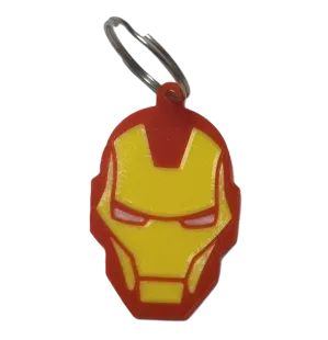 Брелок Marvel Iron-man Keychain Залізна Людина ABS пластик 5 см. №1