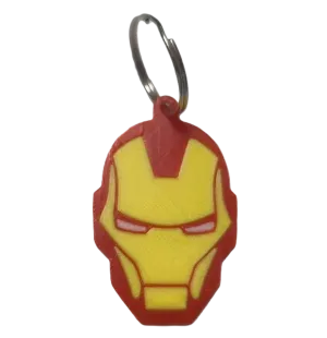 Брелок Marvel Iron-man Keychain Залізна Людина ABS пластик 5 см. №1