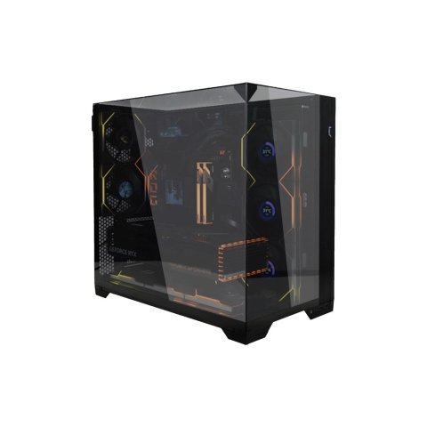 Корпус Lian Li O11 VISION Compact, Black (G99.O11VPX.00) - Нулевой остаток (Feed) - Нулевой остаток (Feed)