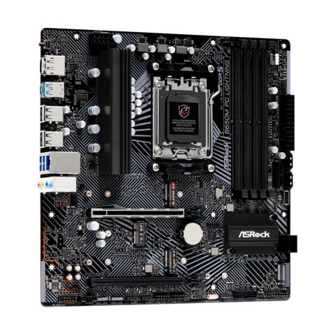 Материнская плата ASRock B650M PG LIGHTNING - Нулевой остаток (Feed) - Нулевой остаток (Feed)