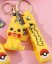 Брелок подвеска на рюкзак Пикачу Покемон Pokemon Pikachu 3D Keychain Anime Backpack - -