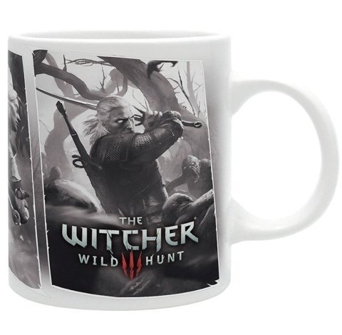 Чашка WITCHER Geralt, Ciri and Yennefer Mug Кружка Ведьмак Геральт Цири Йеннифэр 320 мл - -