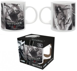 Чашка WITCHER Geralt, Ciri and Yennefer Mug Кружка Ведьмак Геральт Цири Йеннифэр 320 мл
