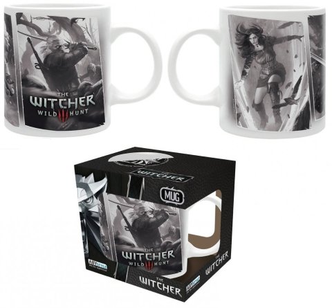 Чашка WITCHER Geralt, Ciri and Yennefer Mug Кружка Ведьмак Геральт Цири Йеннифэр 320 мл - -