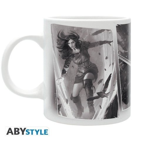 Чашка WITCHER Geralt, Ciri and Yennefer Mug Кружка Ведьмак Геральт Цири Йеннифэр 320 мл - -