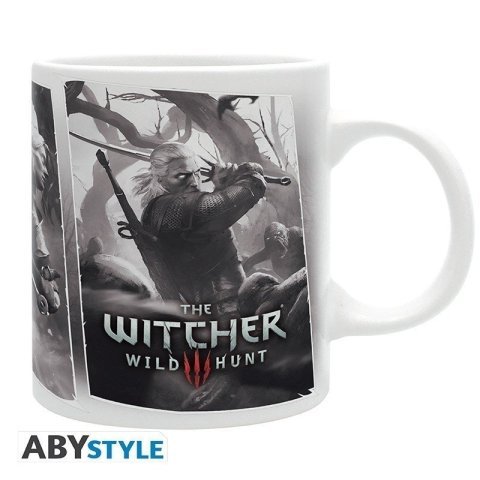 Чашка WITCHER Geralt, Ciri and Yennefer Mug Кружка Ведьмак Геральт Цири Йеннифэр 320 мл - -