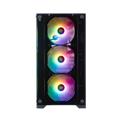 Корпус для ПК 1stPlayer X2-M-BK-4F7 - Нулевой остаток (Feed)  - Нулевой остаток (Feed) 