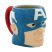 Чашка Avengers Captain America Head 15 oz. Molded Ceramic Mug - -