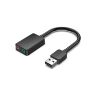 Звуковая плата Vention Audio USB 2х3,5 мм jack 0.15m (CDYB0)