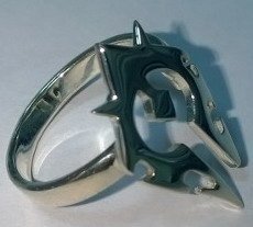 Кільце World of warcraft Horde (silver 925) розміри 15-18 - -