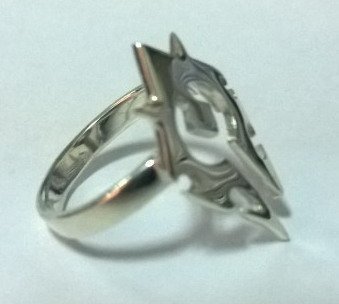 Кільце World of warcraft Horde (silver 925) розміри 15-18 - -