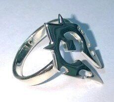 Кільце World of warcraft Horde (silver 925) розміри 15-18 - -