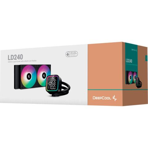 Система жидкостного охлаждения Deepcool LD240 - Системы водного охлаждения  - Системы водного охлаждения 