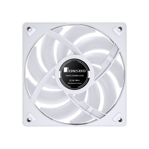 Кулер для корпуса JONSBO SL-120WR White - Нулевой остаток (Feed) - Нулевой остаток (Feed)