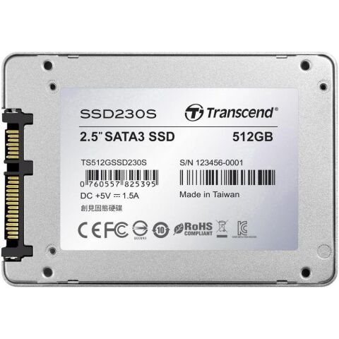 Накопитель SSD 2.5" 512GB Transcend (TS512GSSD230S) - Нулевой остаток (Feed)  - Нулевой остаток (Feed) 