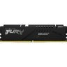 Модуль памяти для компьютера DDR5 8GB 5200 MHz Beast Black Kingston Fury (ex.HyperX) (KF552C40BB-8)