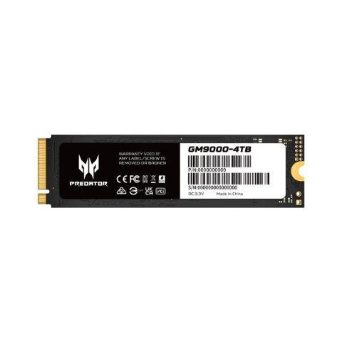 Накопитель SSD M.2 2280 4TB GM9000 Acer Predator (BL.9BWWR.131) - Нулевой остаток (Feed)  - Нулевой остаток (Feed) 