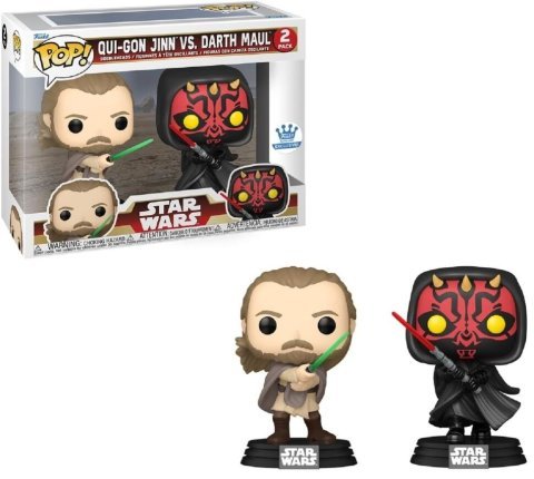 Фігурка Funko Star Wars: Qui-Gon Jinn vs Darth Maul Фанко Квай-Гон Джин і Дарт Мол Exclusive - -