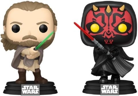 Фігурка Funko Star Wars: Qui-Gon Jinn vs Darth Maul Фанко Квай-Гон Джин і Дарт Мол Exclusive - -