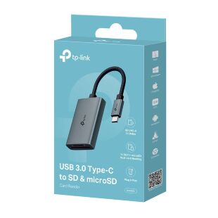 Считыватель флеш-карт TP-Link USB-C to SD/TF (UA440C)
