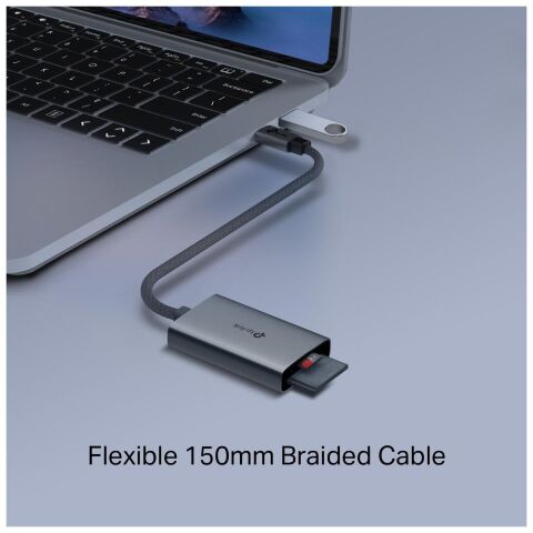 Считыватель флеш-карт TP-Link USB-C to SD/TF (UA440C) - Кардридеры  - Кардридеры 