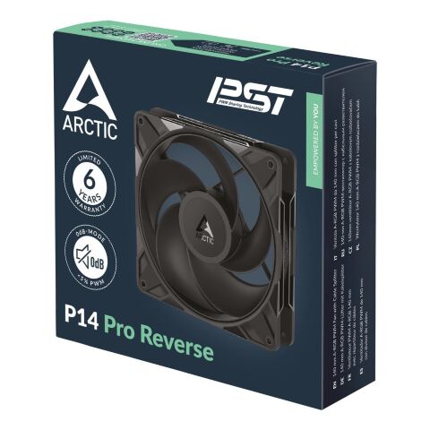 Кулер для корпуса Arctic P14 PRO REVERSE (ACFAN00329A) - Нулевой остаток (Feed)  - Нулевой остаток (Feed) 