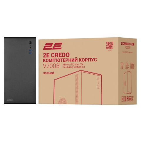 Корпус для ПК 2E 2E-V200B - Нулевой остаток (Feed)  - Нулевой остаток (Feed) 