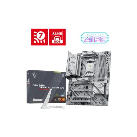 Материнская плата MSI MAG B850 GAMING PLUS MAX WIFI - Системные (материнские) платы  - Системные (материнские) платы 