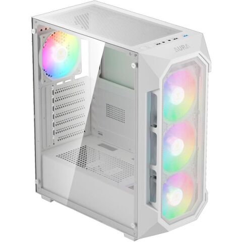Корпус для ПК Gamdias AURA GC1 ELITE WH ARGB (4711514500608) - Корпуса  - Корпуса 
