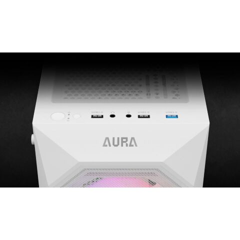 Корпус для ПК Gamdias AURA GC1 ELITE WH ARGB (4711514500608) - Корпуса  - Корпуса 