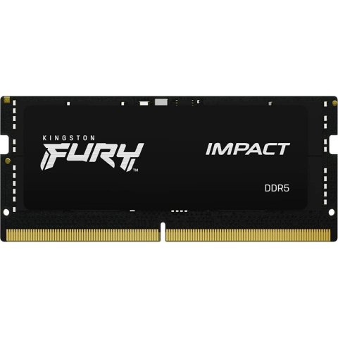 Модуль памяти для ноутбука SoDIMM DDR5 16GB 5600 MHz Impact Kingston Fury (ex.HyperX) (KF556S40IB-16) - Нулевой остаток (Feed)  - Нулевой остаток (Feed) 