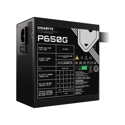 Блок питания GIGABYTE 650W (GP-P650G) - Нулевой остаток (Feed) - Нулевой остаток (Feed)