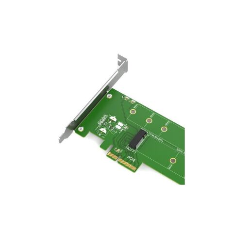 Контроллер Maiwo Multi-Size PCIex4 & SATA to M.2 (M-Key or B-key) KT015 SSD (45774) - Контроллеры ExpressCard  - Контроллеры ExpressCard 