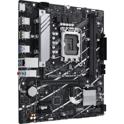 Материнская плата ASUS PRIME B760M-R D4 - Системные (материнские) платы  - Системные (материнские) платы 