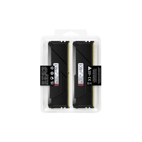 Модуль памяти для компьютера DDR4 16GB (2x8GB) 3200 MHz Beast Black Kingston Fury (ex.HyperX) (KF432C16BB2AK2/16WP) - Модули памяти для компьютера  - Модули памяти для компьютера 