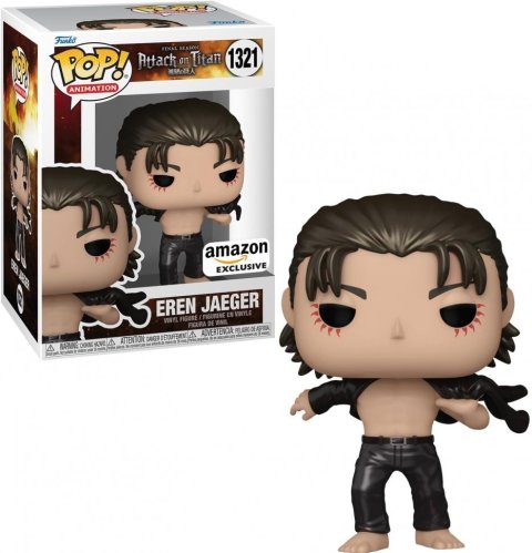 Фигурка Funko Attack on Titan Eren Jaeger Атака Титанов фанко Эрен Metallic Exclusive 1321 - -