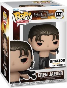 Фигурка Funko Attack on Titan Eren Jaeger Атака Титанов фанко Эрен Metallic Exclusive 1321