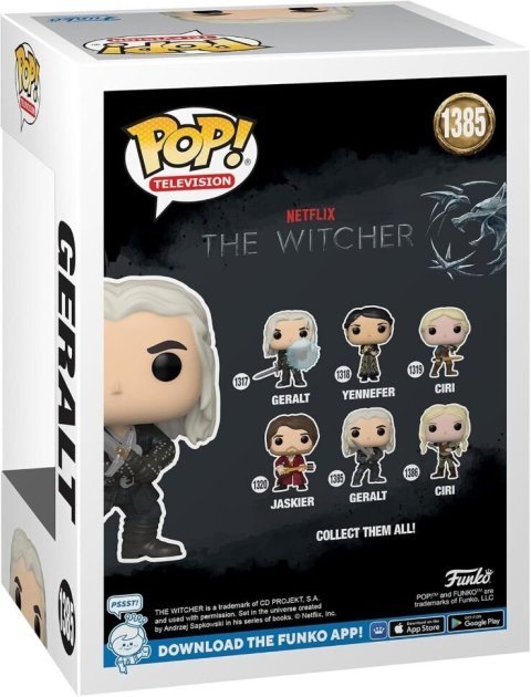 Фигурка Funko Witcher Geralt фанко Ведьмак Геральт 1385 - -