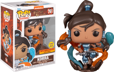 Фигурка Funko Avatar: Legend of Korra Metallic фанко Аватар Кора (Exclusive, Glow in The Dark) 761 - -