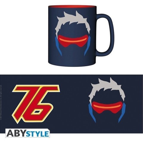 Кружка Abystyle Overwatch Soldat76 Mug чашка Солдат 76 Овервотч 460 мл - -