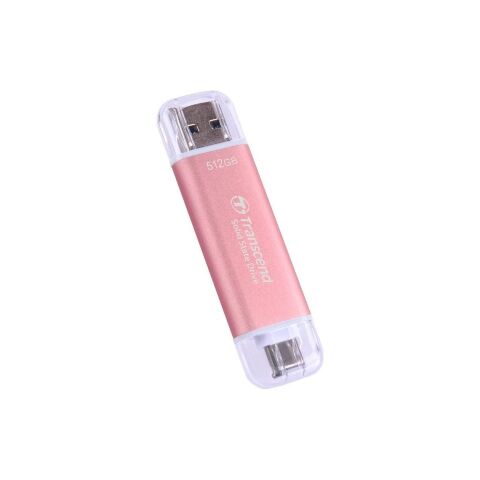 Накопитель SSD USB 3.2 512GB Transcend (TS512GESD310P) - Внутренние SSD  - Внутренние SSD 