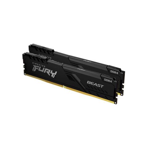 Модуль памяти для компьютера DDR4 16GB (2x8GB) 3200 MHz Black Kingston Fury (ex.HyperX) (KF432C16BBK2/16WP) - Нулевой остаток (Feed)  - Нулевой остаток (Feed) 