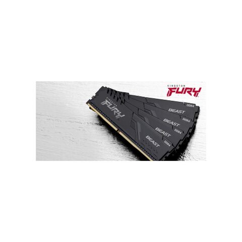 Модуль памяти для компьютера DDR4 16GB (2x8GB) 3200 MHz Black Kingston Fury (ex.HyperX) (KF432C16BBK2/16WP) - Нулевой остаток (Feed)  - Нулевой остаток (Feed) 