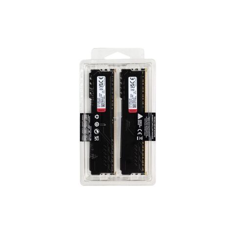 Модуль памяти для компьютера DDR4 16GB (2x8GB) 3200 MHz Black Kingston Fury (ex.HyperX) (KF432C16BBK2/16WP) - Нулевой остаток (Feed)  - Нулевой остаток (Feed) 