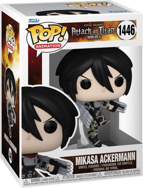 Фигурка Funko Attack on Titan Mikasa Ackermann Атака Титанов фанко Микаса 1446 - -