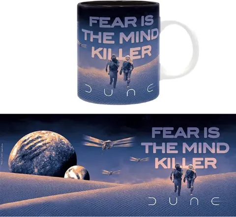Чашка Abystyle DUNE Fear is the mind-killer Mug кухоль Дюна 320 мл. - -